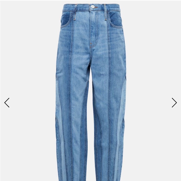 Frame Warped Stripe Barrel Women's Jeans size 29